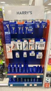 Our team instore updating a display