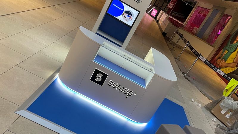 Pop-up shop design and installation for Square by Retail Profiling
