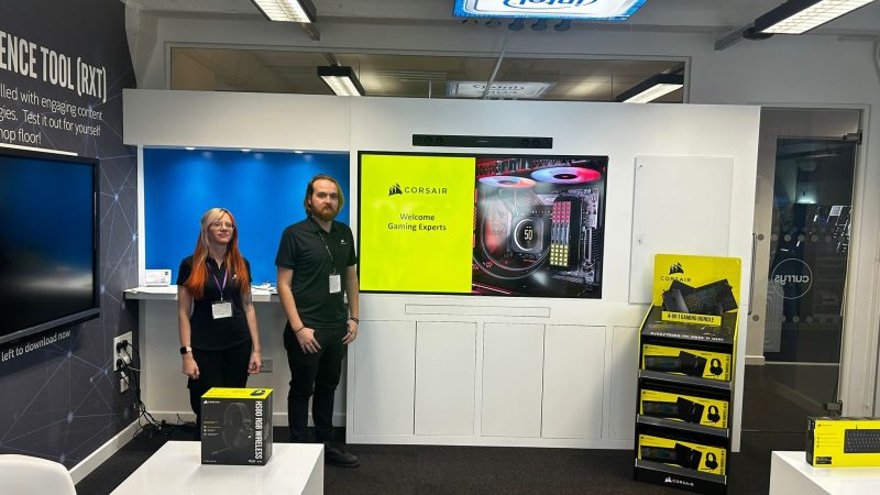 A member of the Retail Profiling field team supporting clients with brand activation
