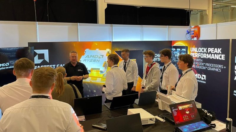 Retail Profiling, a field marketing agency, working with AMD as their field partner at events across Europe.