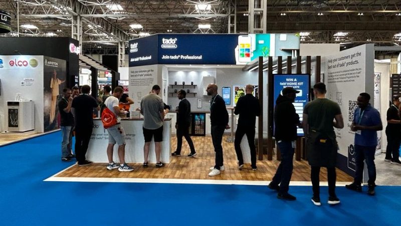 Retail Profiling delivering POS stand design and installation for clients at a RoadShow