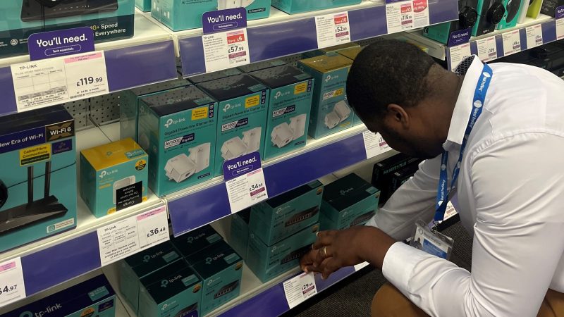 A member of the Retail Profiling strategic channel support team working with clients